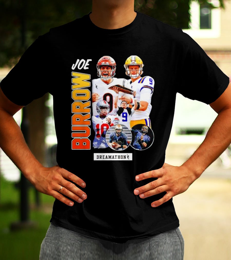 JOE BURROW DREAMATHON FOOTBALL LEGACY T-Shirt