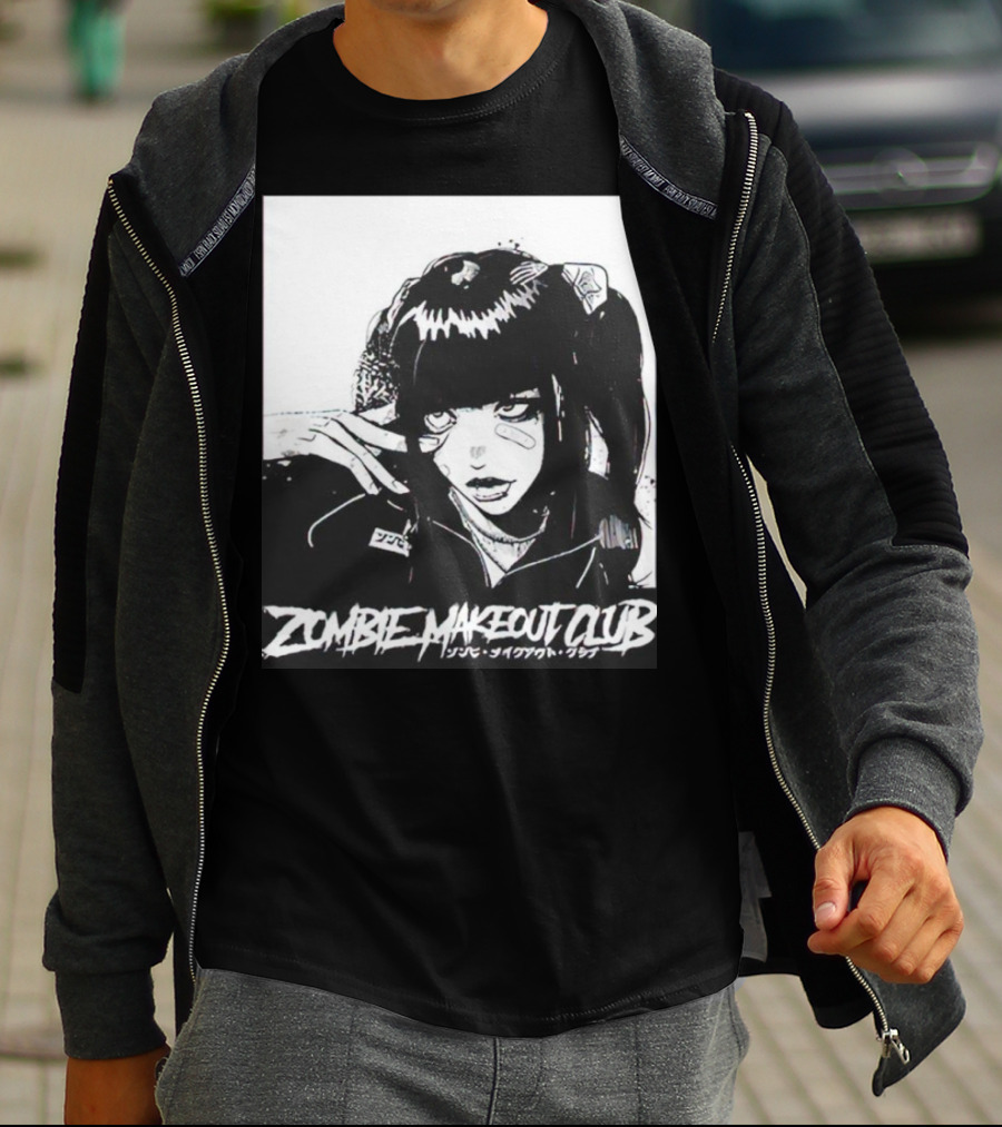ZOMBIE MAKEOUT CLUB Japanese Style Manga T-Shirt