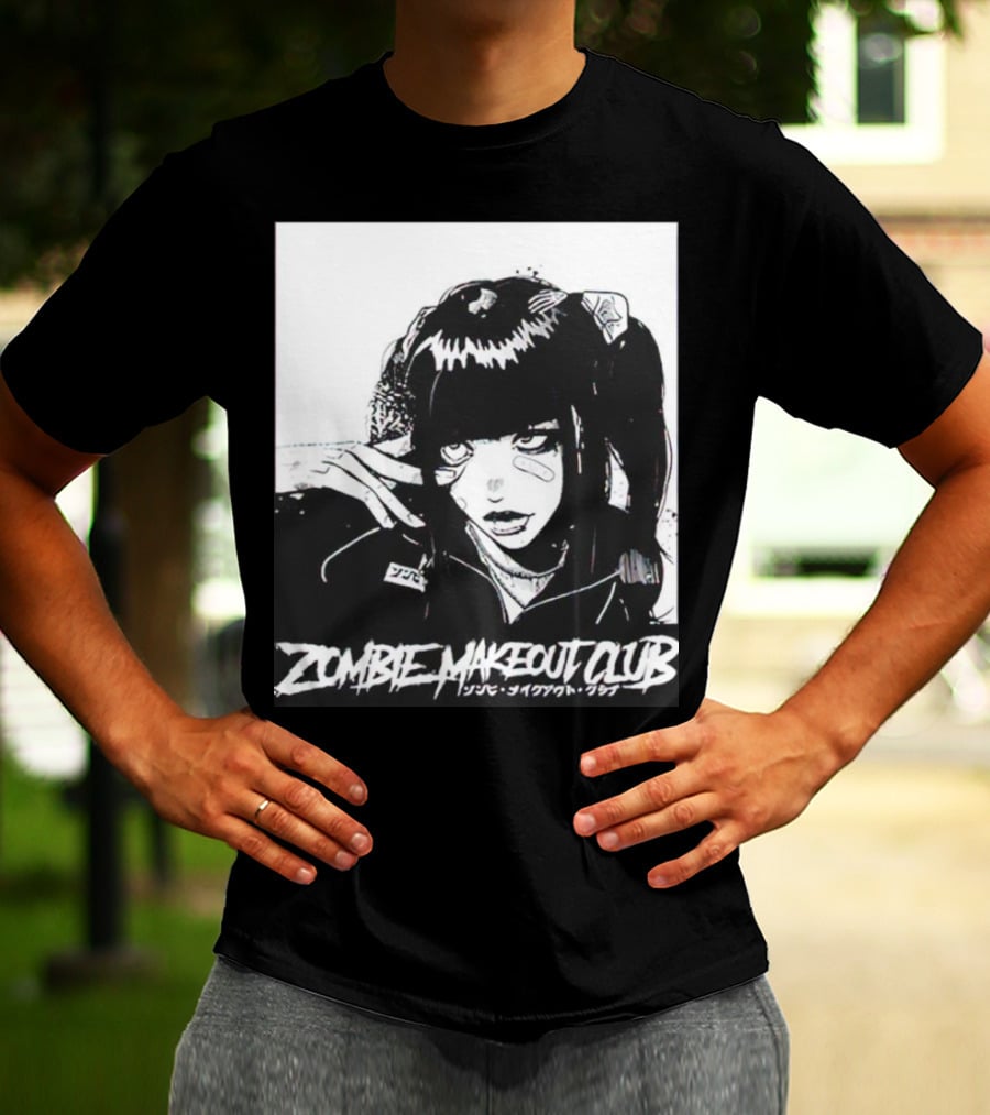 ZOMBIE MAKEOUT CLUB Japanese Style Manga T-Shirt