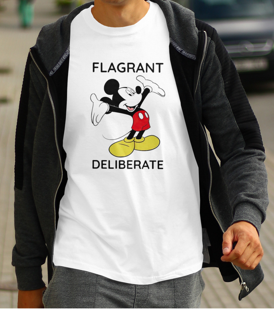 Flagrant Deliberate Mickey Mouse T-Shirt