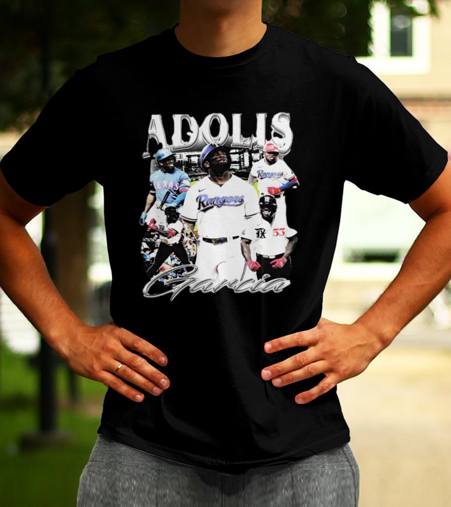 Adolis García Texas Rangers Collage T-Shirt