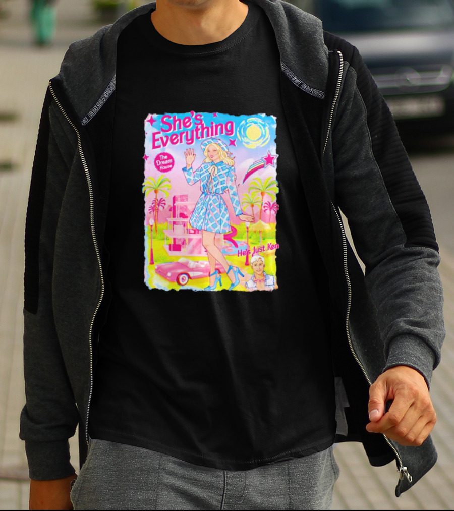 She's Everything The Dream House He's Just Ken Barbie T-Shirt