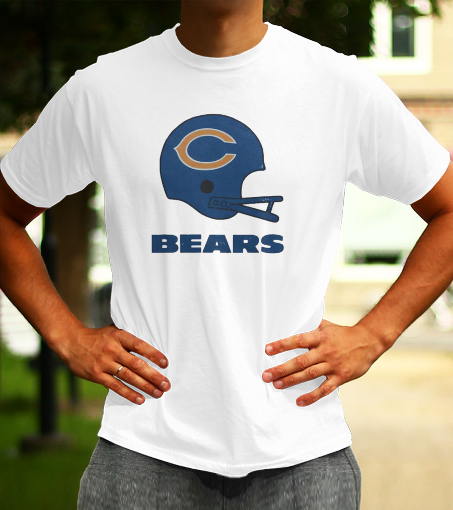 Chicago Bears Helmet Iconic T-Shirt