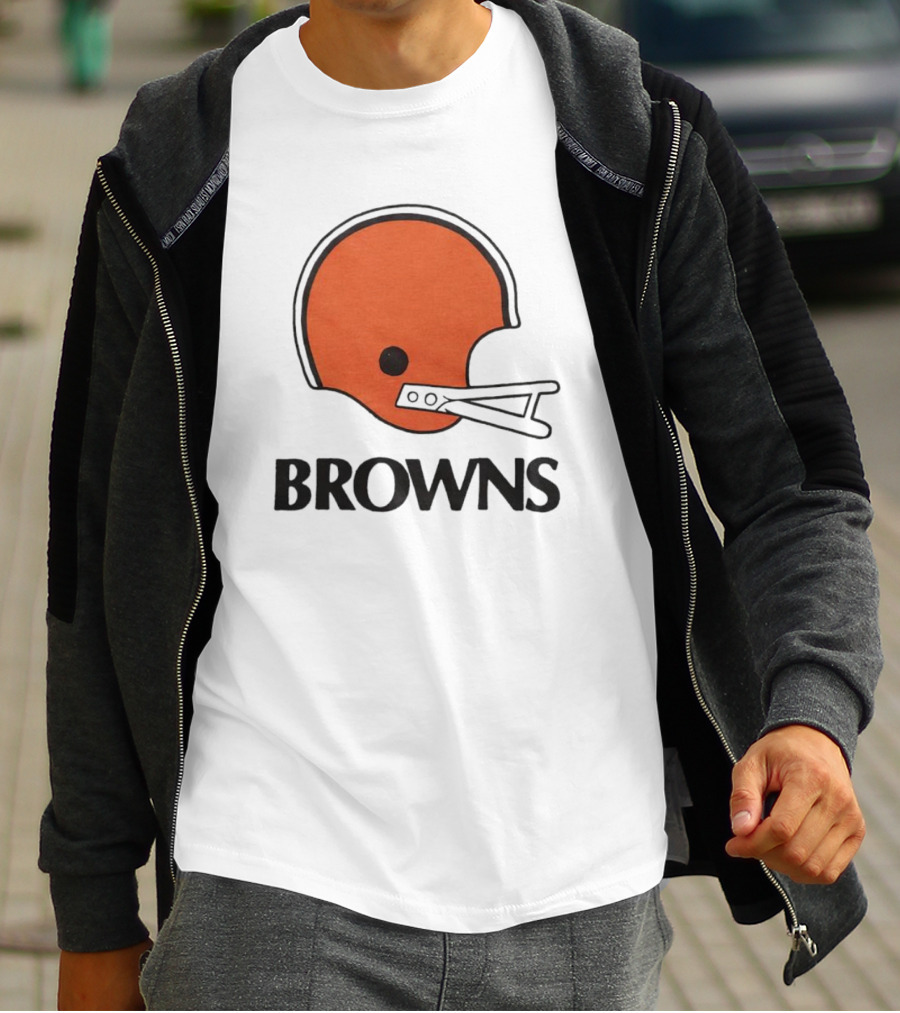 Cleveland Browns Helmet Browns T-Shirt
