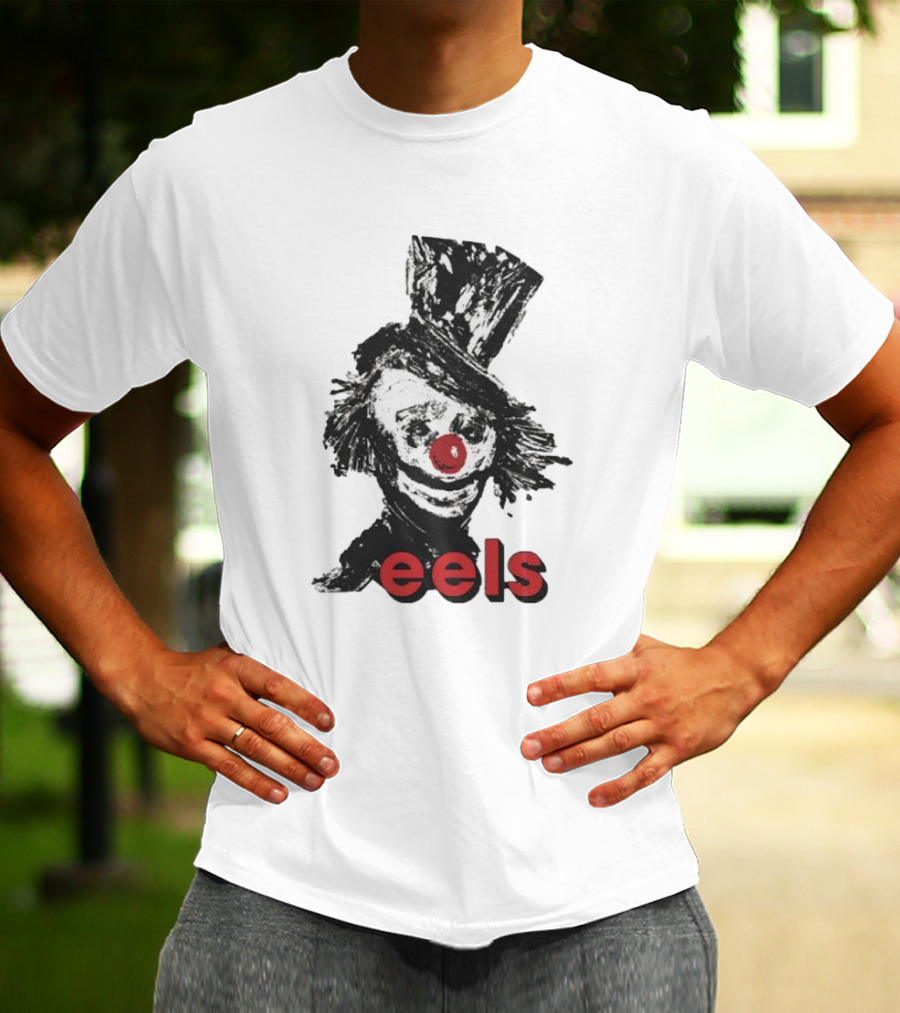 Eels Creepy Clown Art Band Merchandise T-Shirt