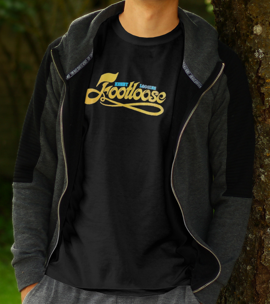 Kenny Loggins Footloose Vintage Retro Script T-Shirt