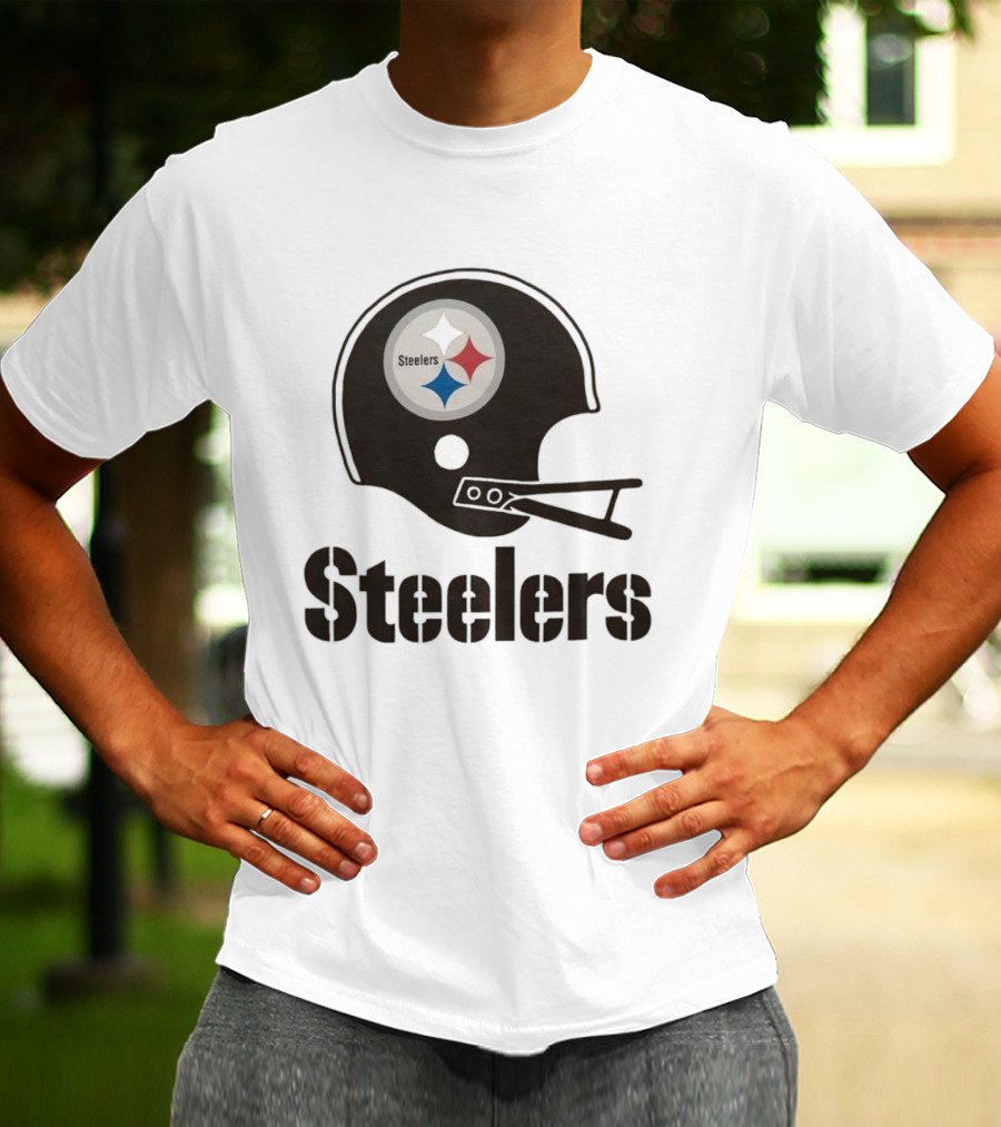 Pittsburgh Steelers Helmet Logo T-Shirt