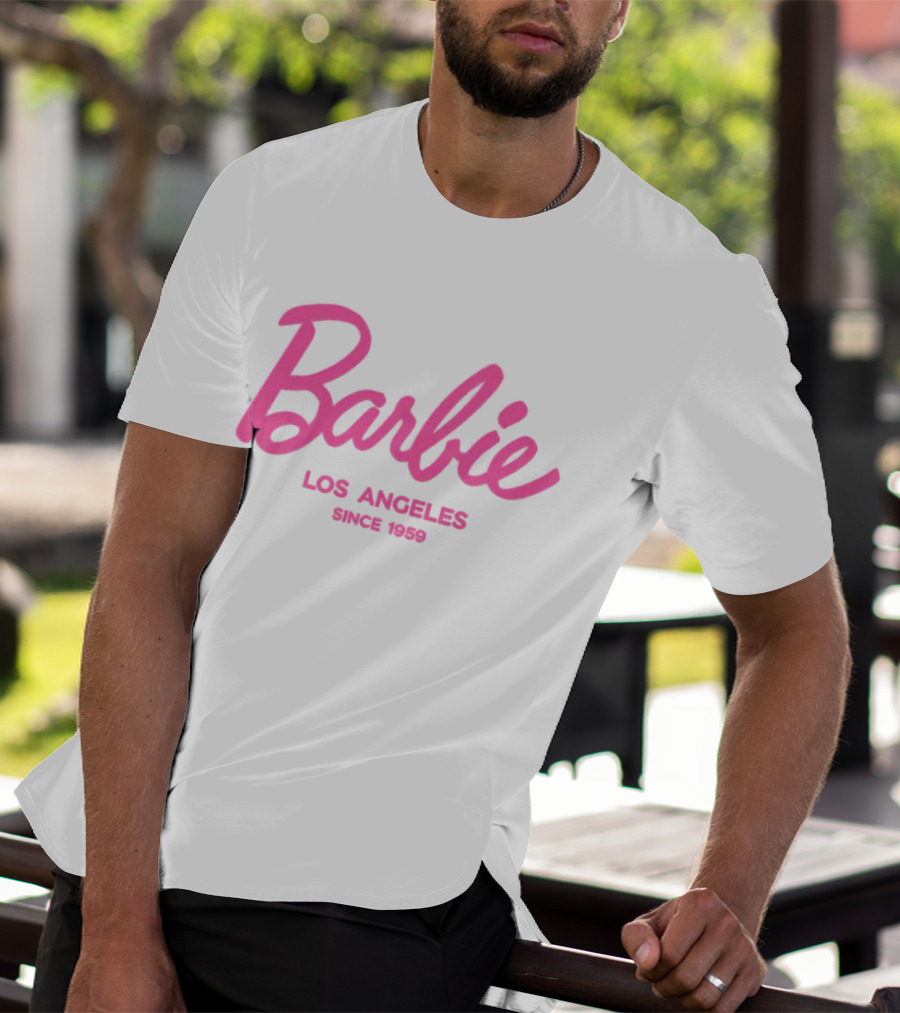 Barbie Los Angeles Since 1959 Retro Pink T-Shirt