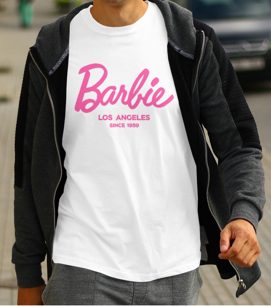 Barbie Los Angeles Since 1959 Retro Pink T-Shirt