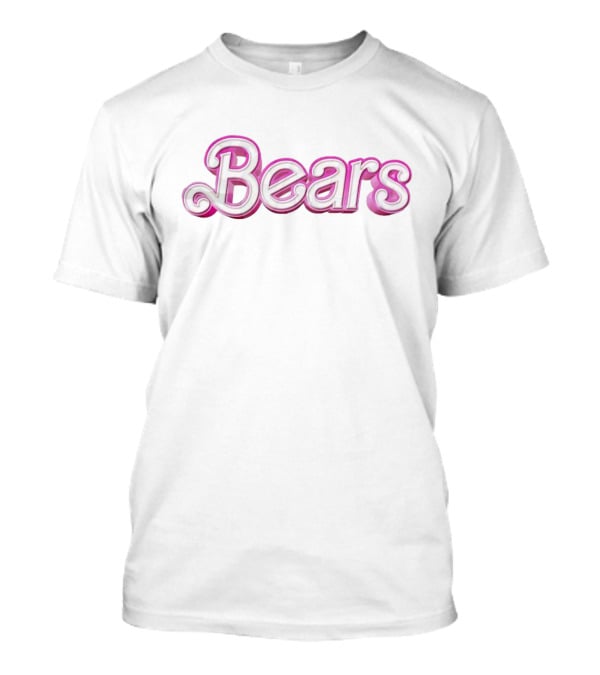 Chicago Bears Barbie Bears Pink T-Shirt