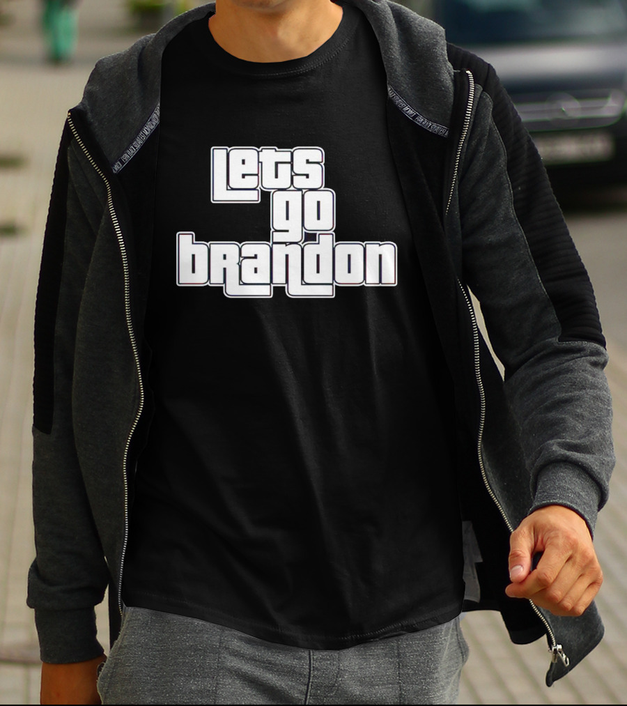 Lets Go Brandon Grand Theft T-Shirt