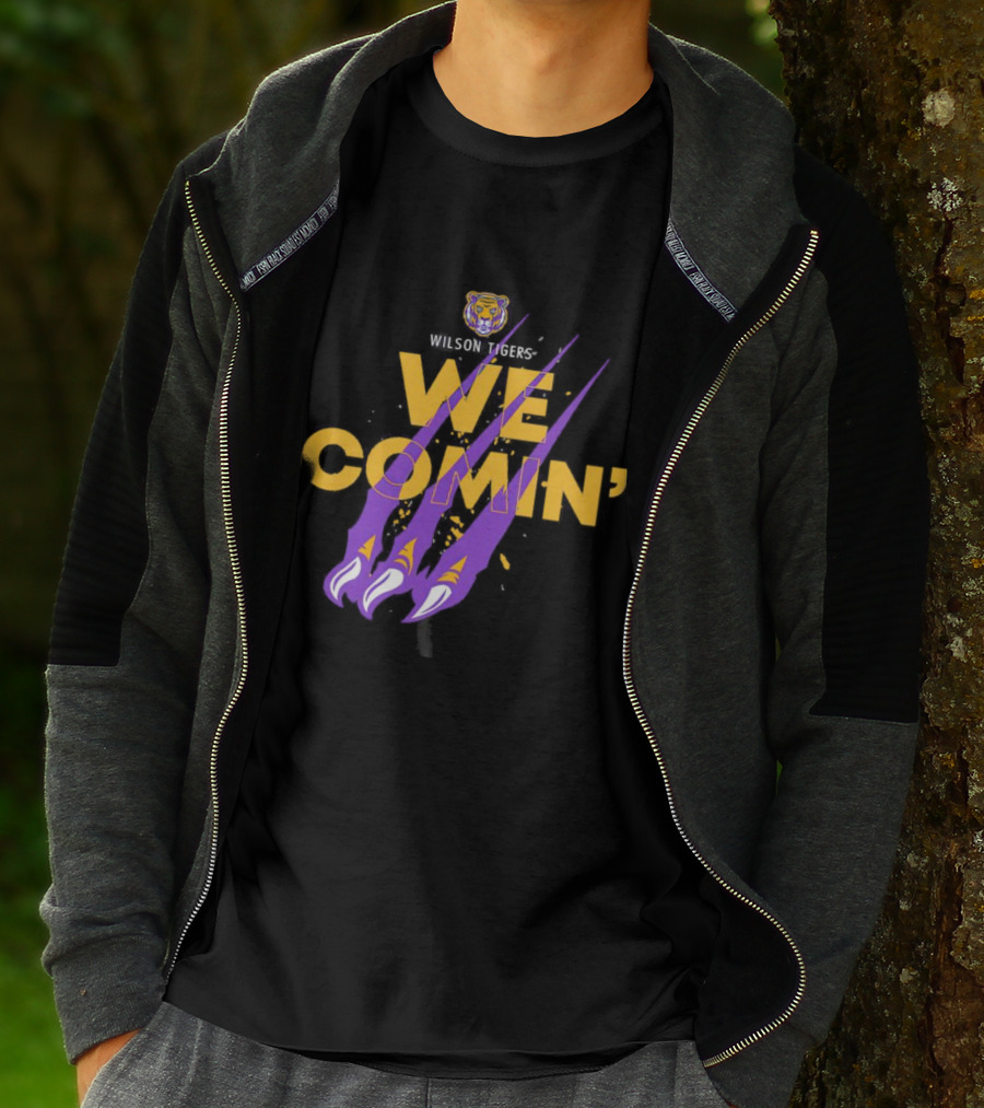 Wilson Tigers We Comin' Tiger Claw Marks T-Shirt