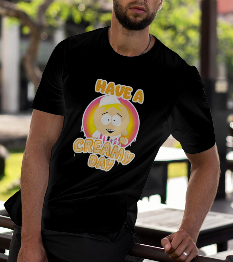 Have A Creamy Day DikinBaus Hot Dogs Ice Cream Cone T-Shirt