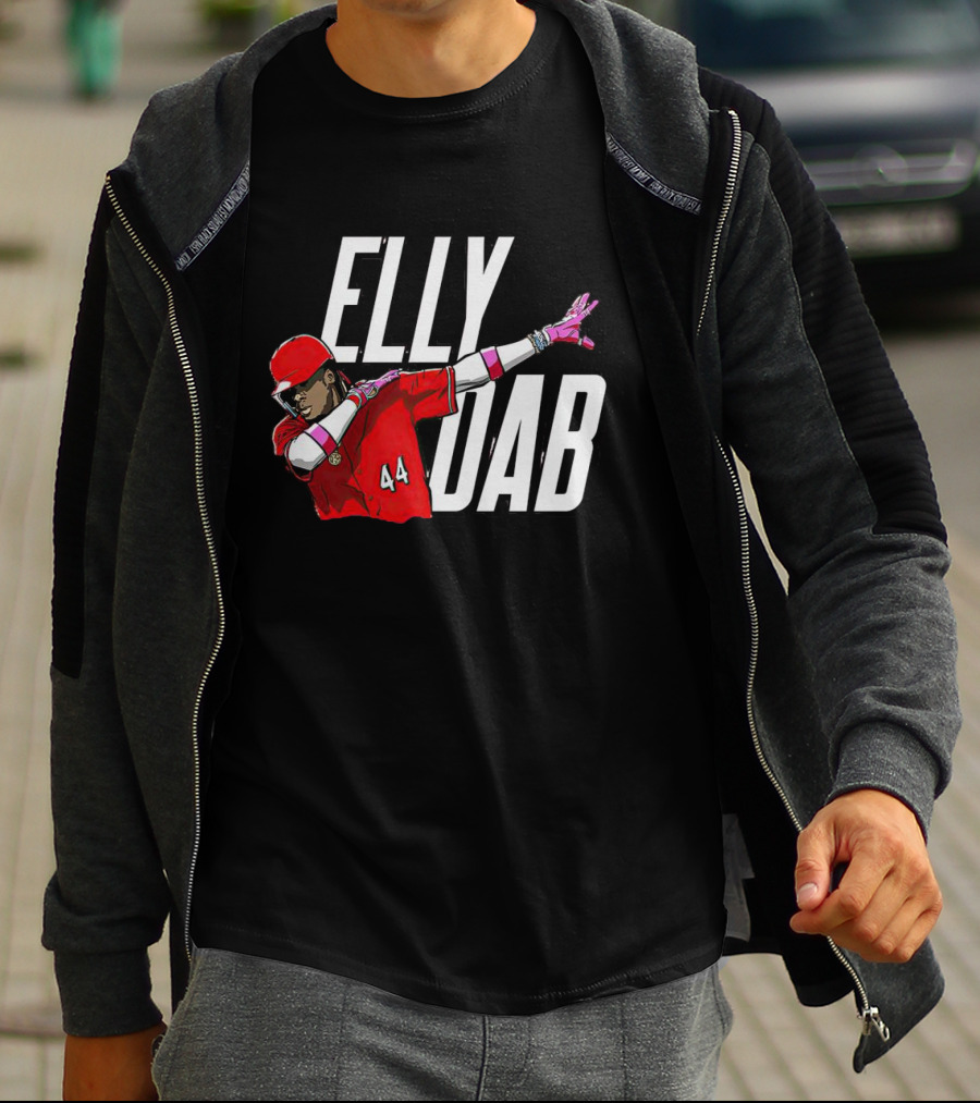 ELLY DAB Elly De LA Cruz Dabbing Number 44 T-Shirt