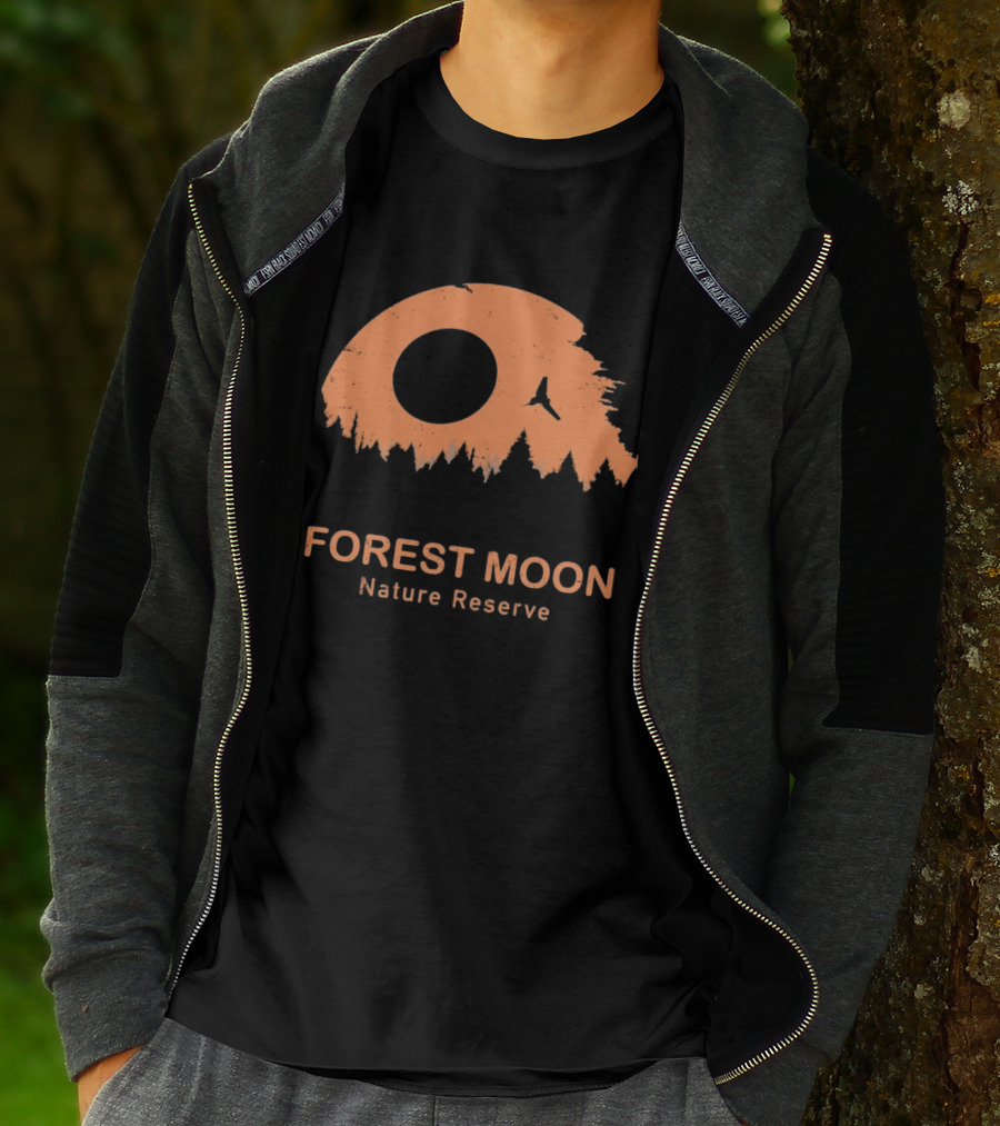 Forest Moon Nature Reserve Endor And The Death Star Return Of The Jedi T-Shirt