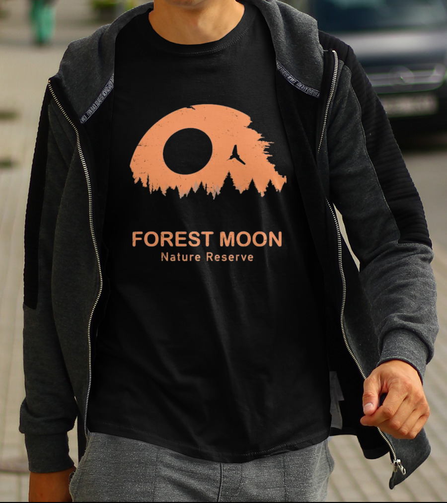 Forest Moon Nature Reserve Endor And The Death Star Return Of The Jedi T-Shirt