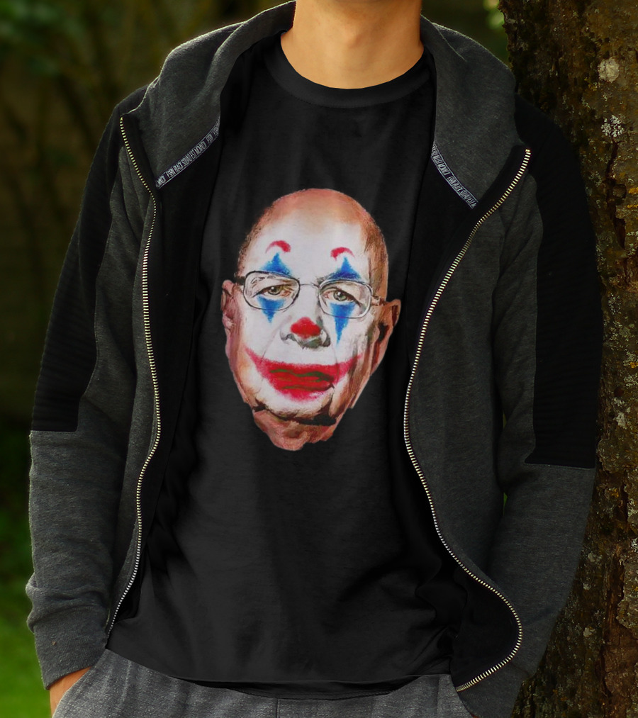 Klaus Schwab Joker Clown Face Paint T-Shirt