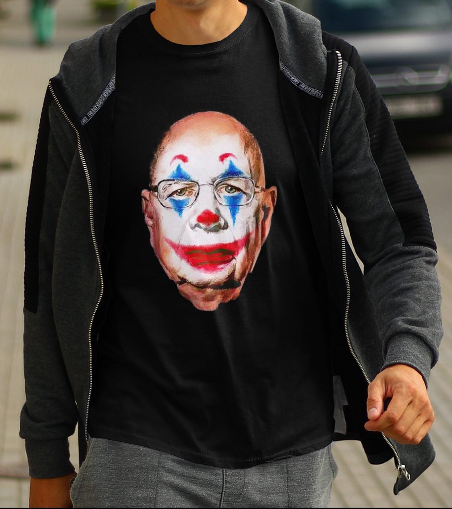 Klaus Schwab Joker Clown Face Paint T-Shirt