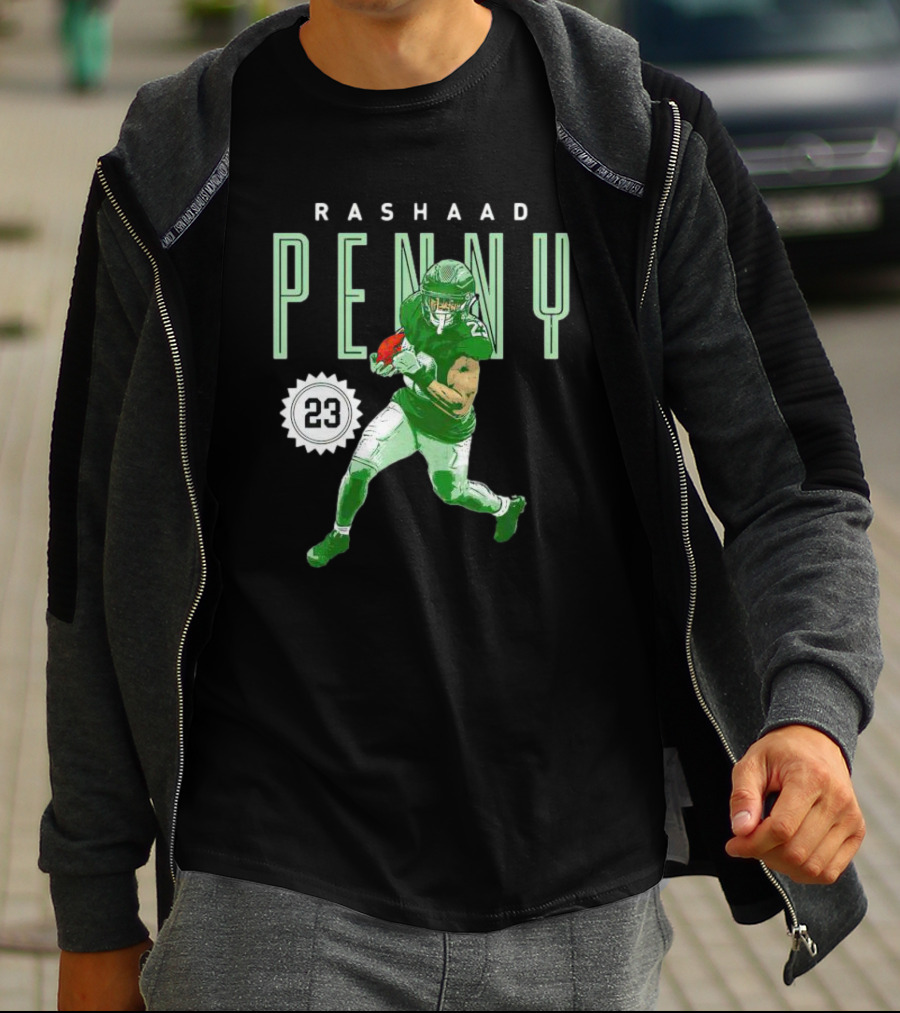 Rashaad Penny Philadelphia 23 Football Run T-Shirt