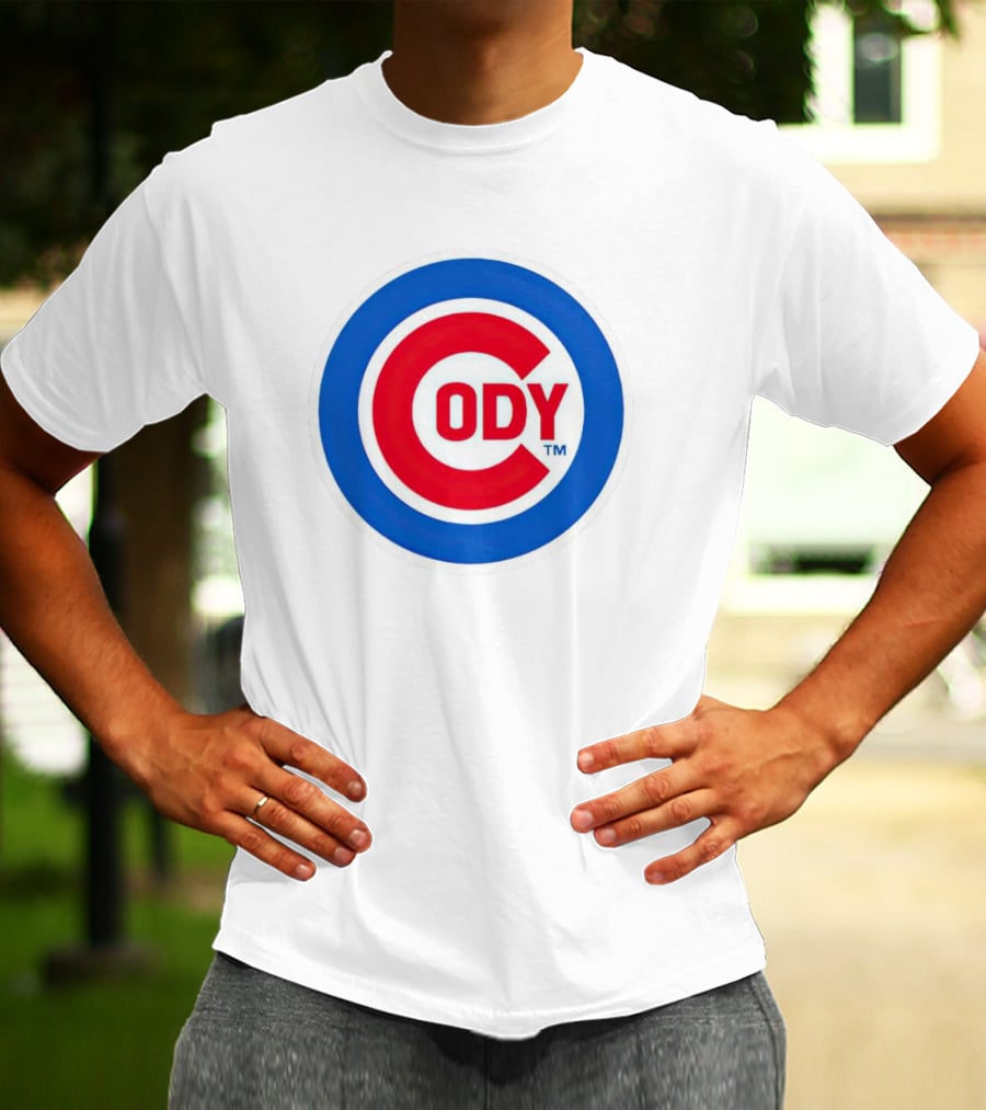 Chicago Cubs Cody Logo Circle Emblem T-Shirt