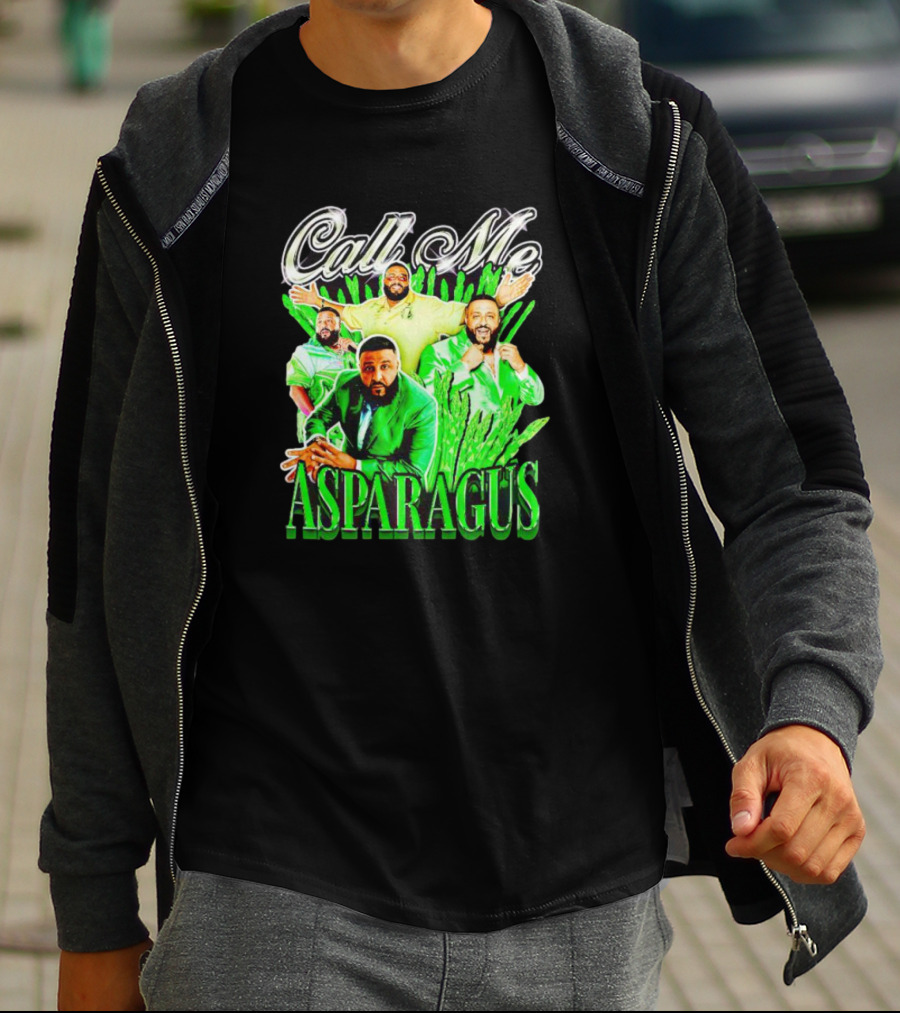 Call Me Asparagus DJ Khaled Green T-Shirt