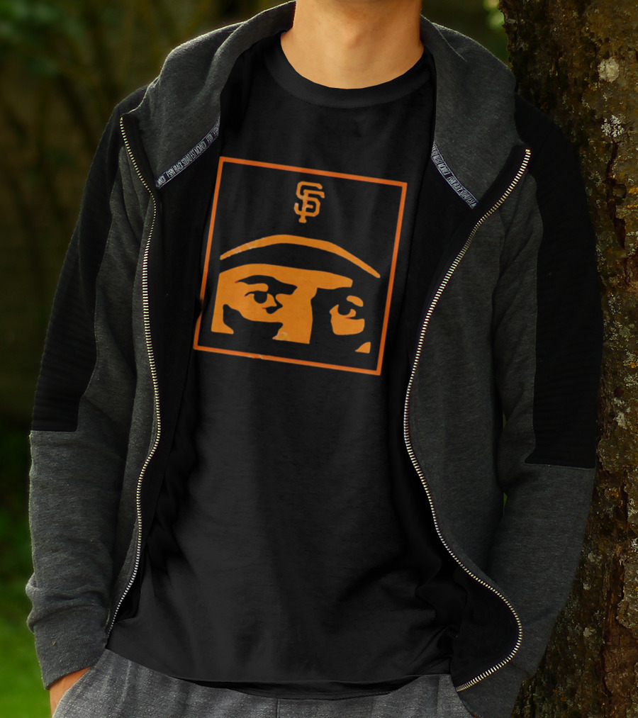 San Francisco Giants Will Clark Thrill SF Logo Eyes T-Shirt