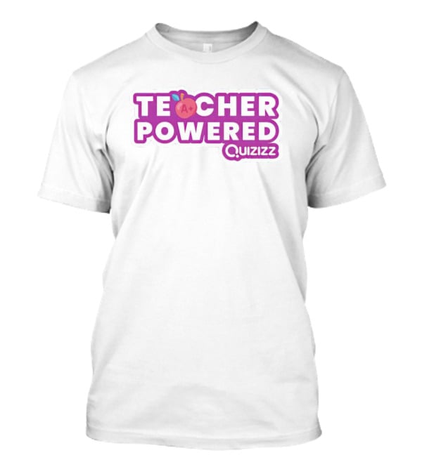 Teacher Powered Quizizz A+ Apple T-Shirt
