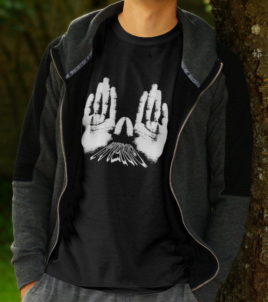 W Hands More Love Less Ego T-Shirt