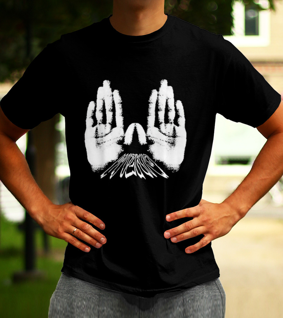 W Hands More Love Less Ego T-Shirt