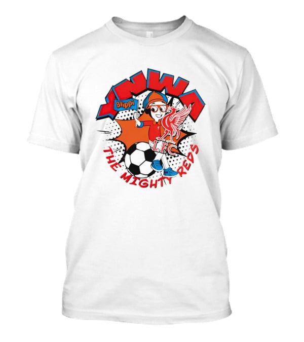 Blippi YNWA LFC The Mighty Reds T-Shirt