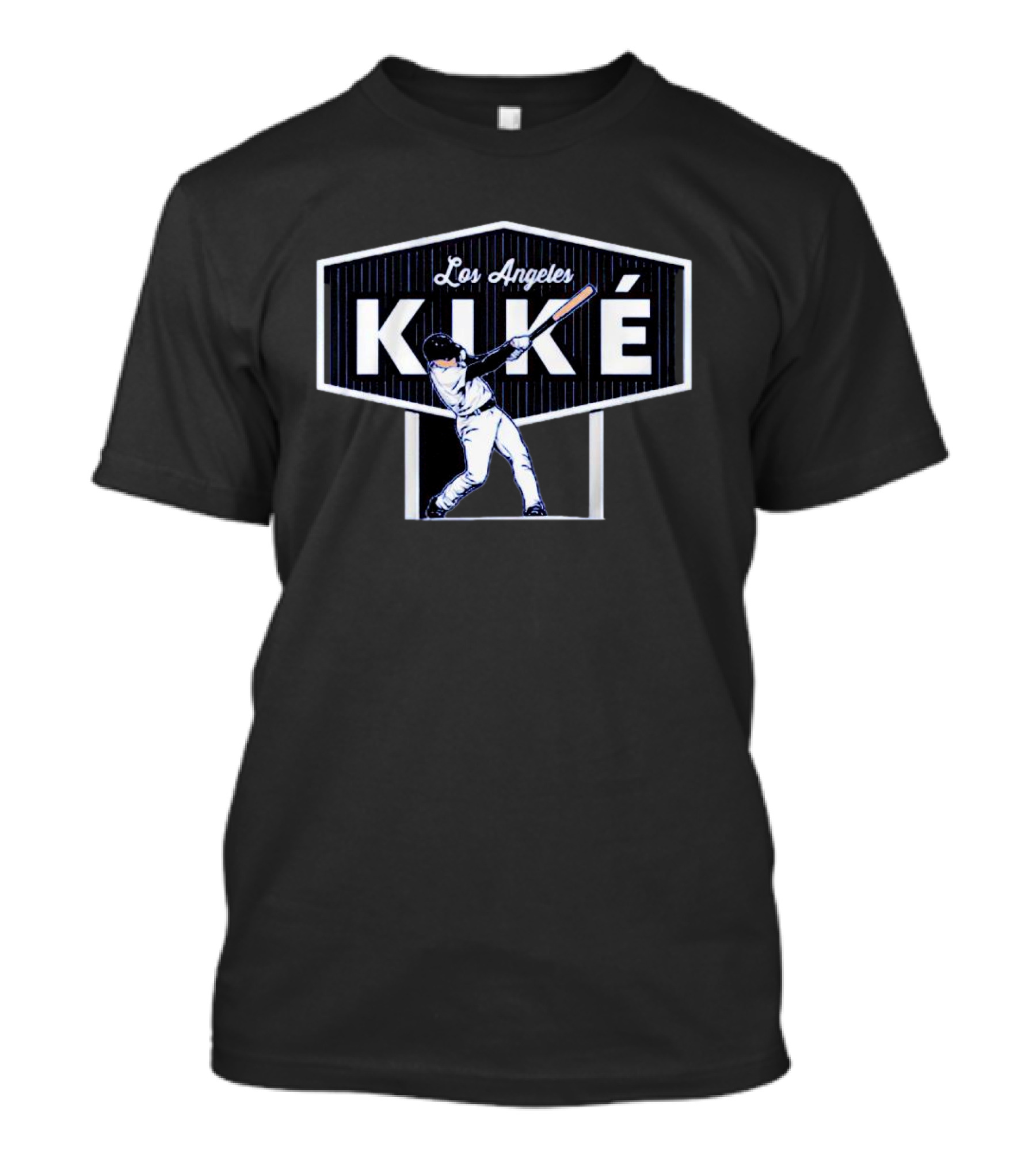 Los Angeles Kiké Hernandez Baseball Swing T-Shirt