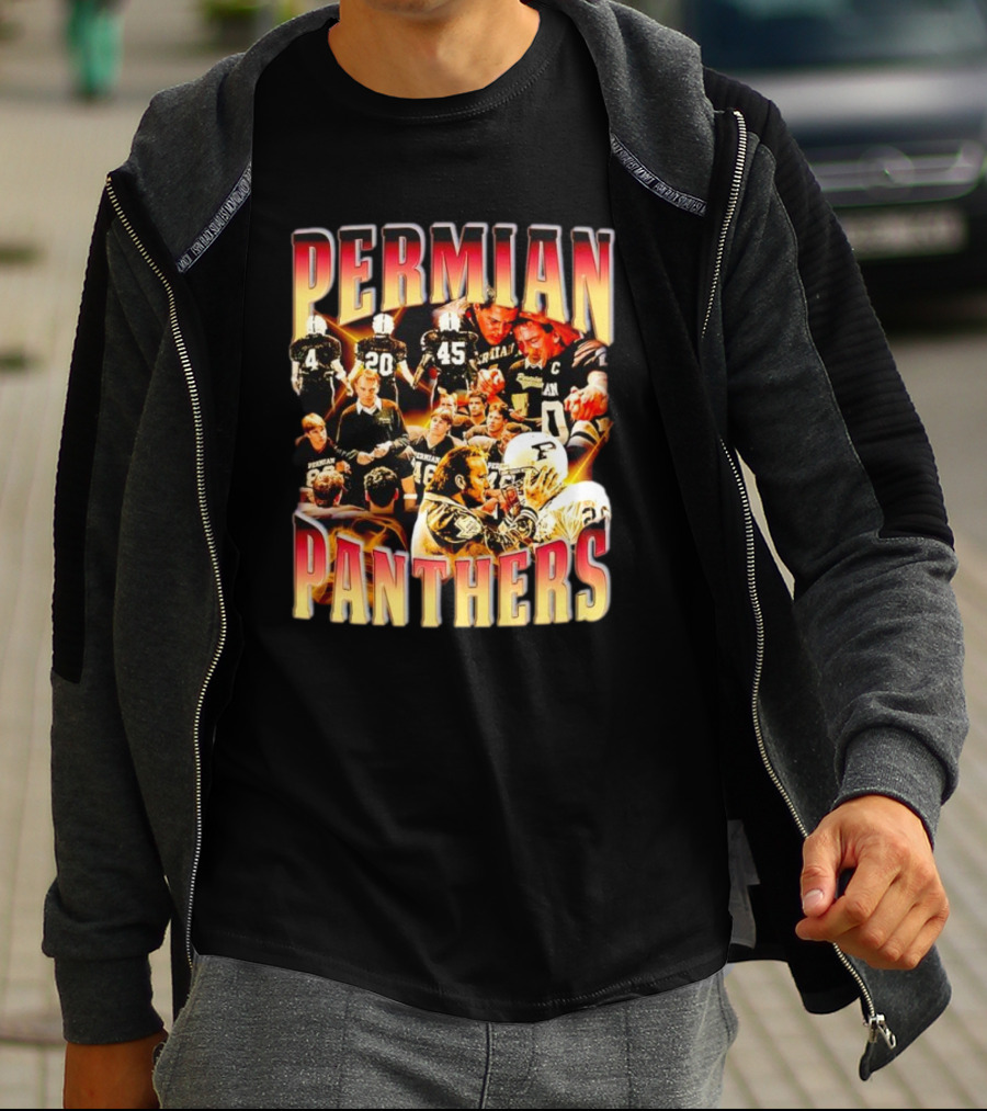 Permian Panthers 90s Football Team Vintage T-Shirt