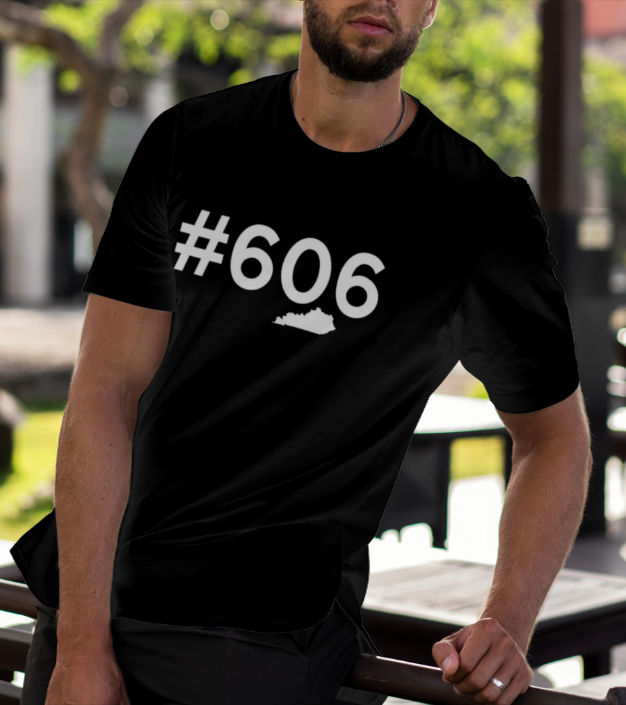 606 Kentucky Area Code With State T-Shirt