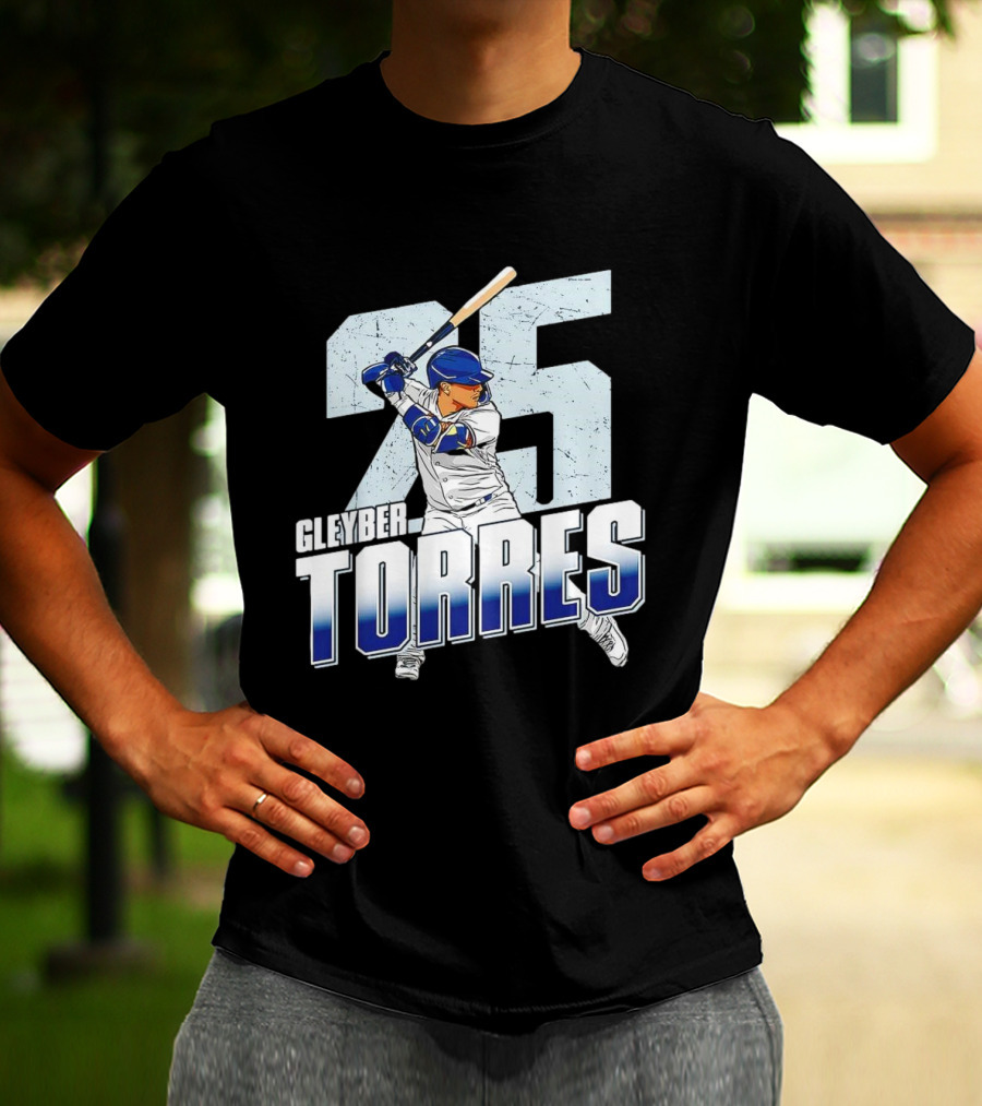 Gleyber Torres 25 New York Yankees MLB T-Shirt