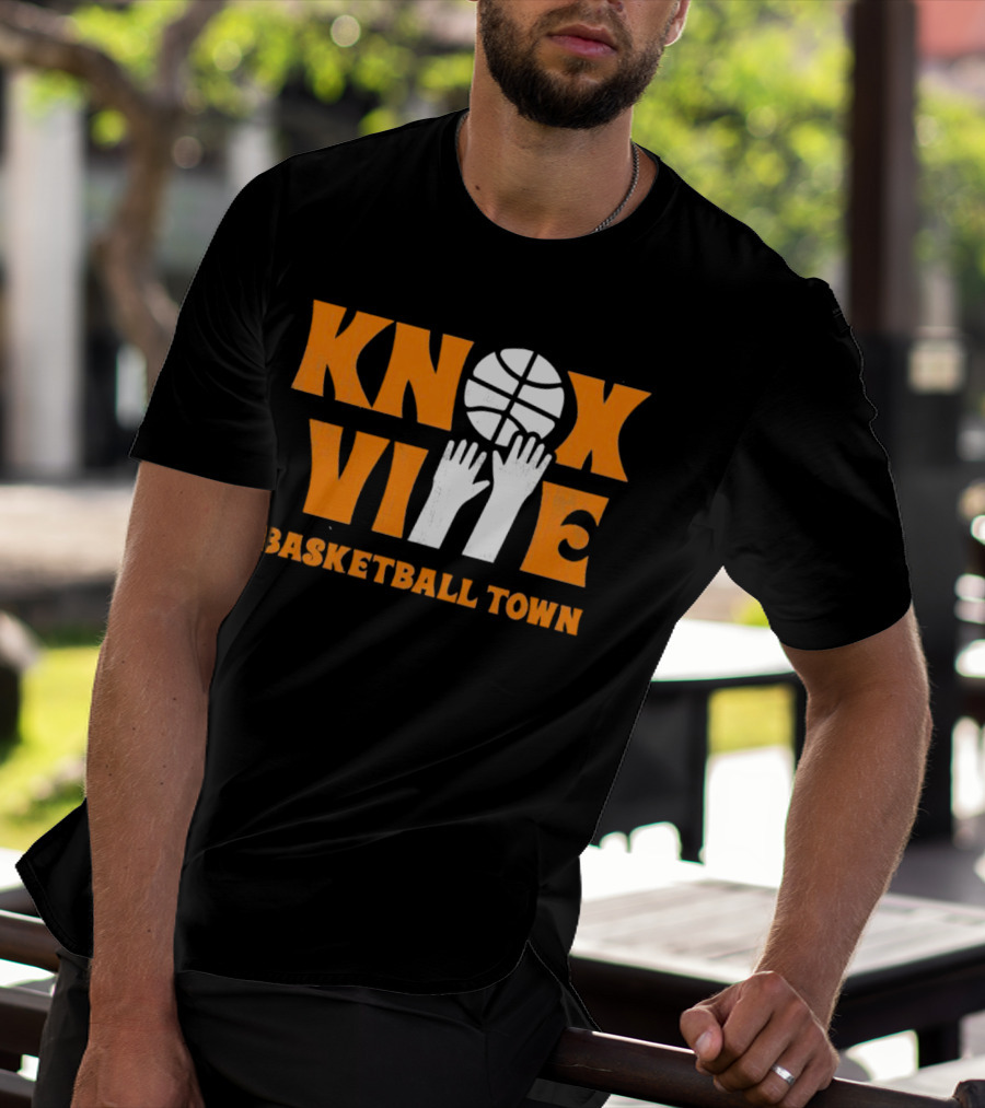 Knoxville Basketball Town Hoops Enthusiast T-Shirt