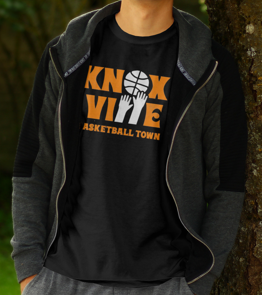 Knoxville Basketball Town Hoops Enthusiast T-Shirt