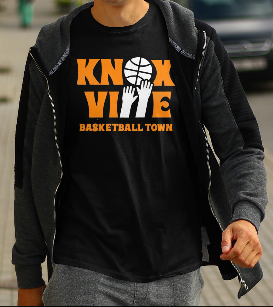 Knoxville Basketball Town Hoops Enthusiast T-Shirt