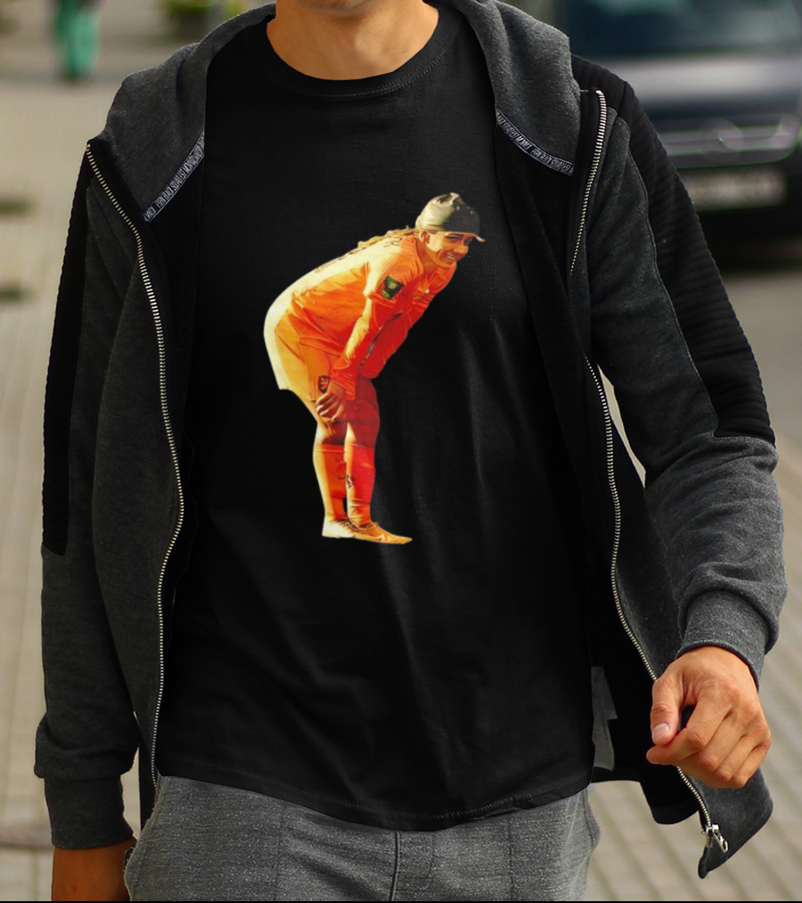 Spare One For Danielle Van De Donk Soccer Player Orange T-Shirt