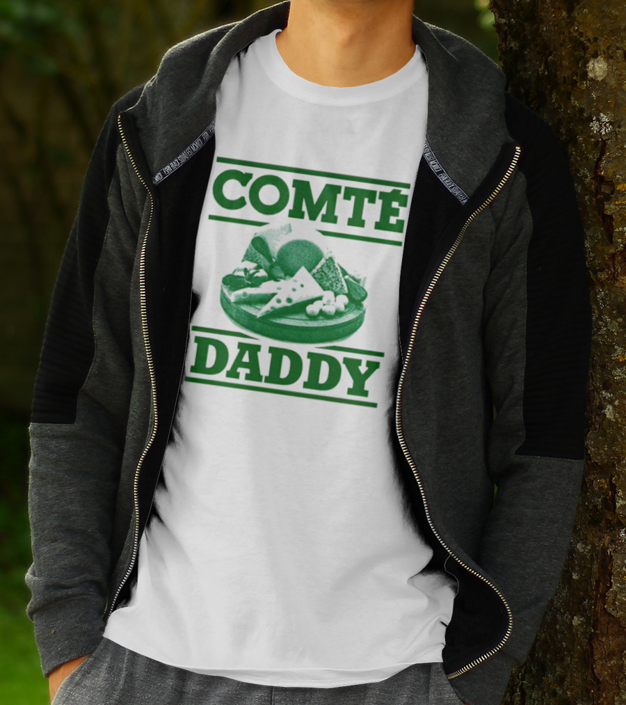 Comté Daddy Cheese Plate T-Shirt