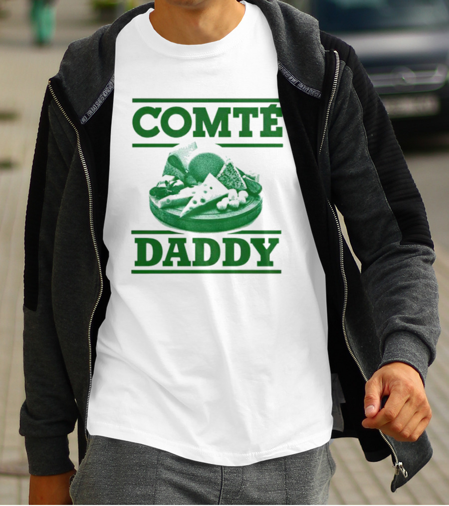 Comté Daddy Cheese Plate T-Shirt