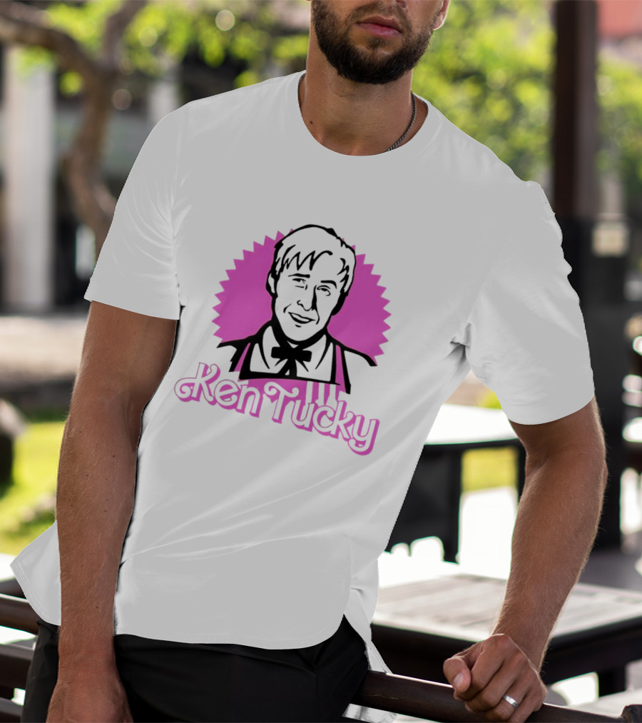 Ryan Gosling Ken Tucky Barbie Mashup T-Shirt