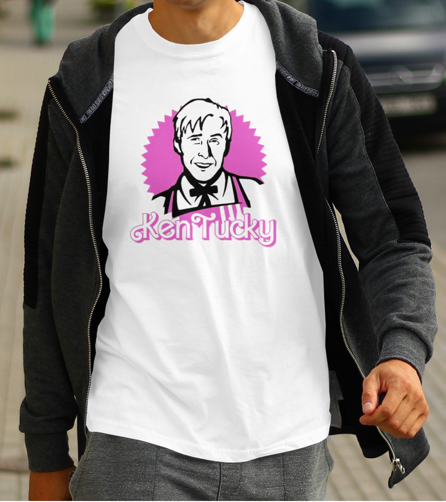 Ryan Gosling Ken Tucky Barbie Mashup T-Shirt
