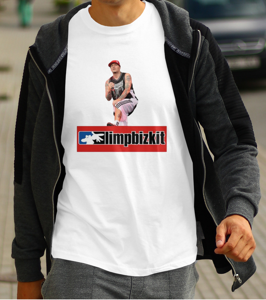 Limpbizkit Fred Durst Red Cap Black Tank Top Music Performance T-Shirt