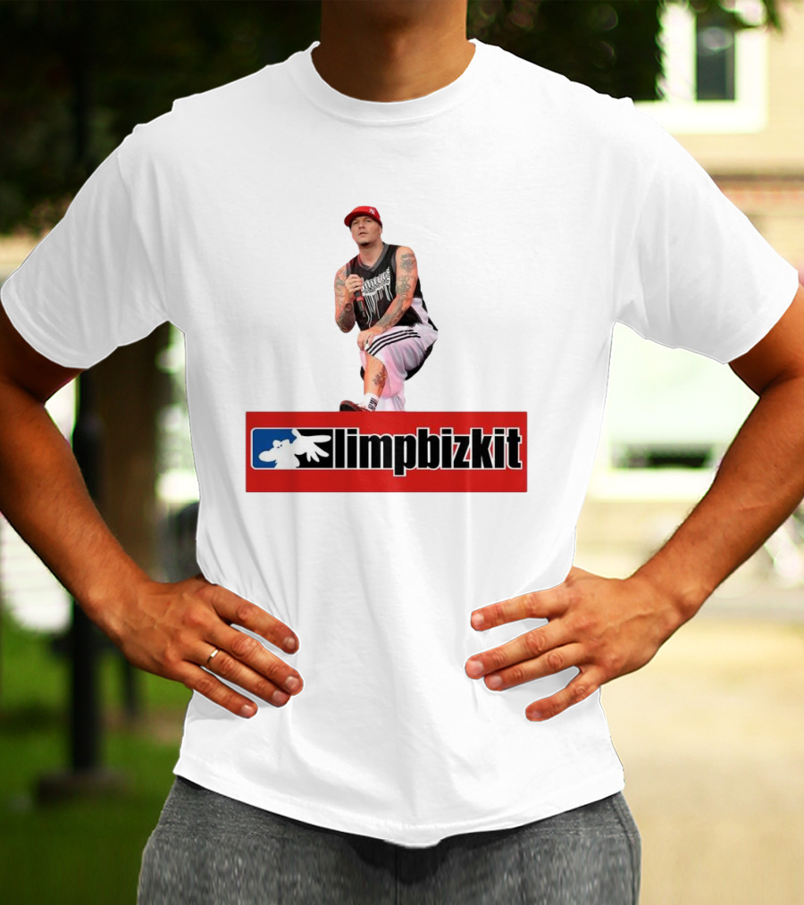Limpbizkit Fred Durst Red Cap Black Tank Top Music Performance T-Shirt
