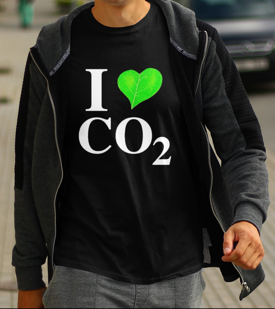 Robin Monotti I Heart CO2 Leaf T-Shirt