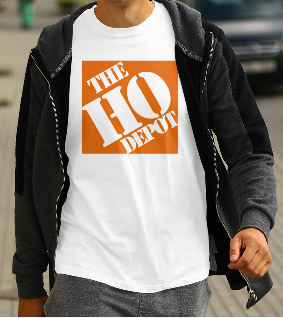 The Ho Depot Orange Square T-Shirt