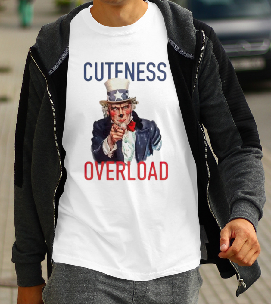 Cuteness Overload Uncle Sam T-Shirt