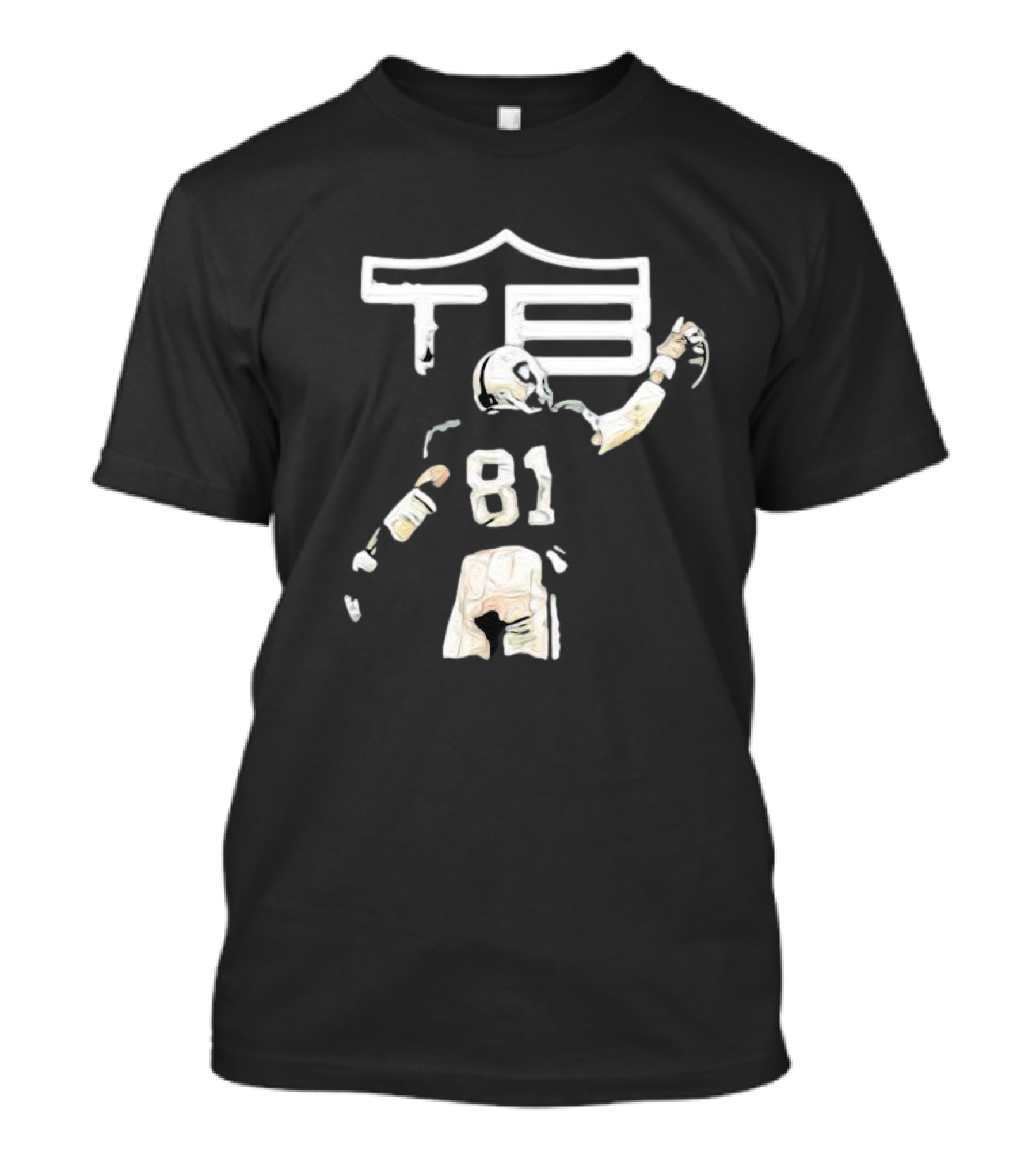 Raiders Tim Brown TB81 Football Legend T-Shirt