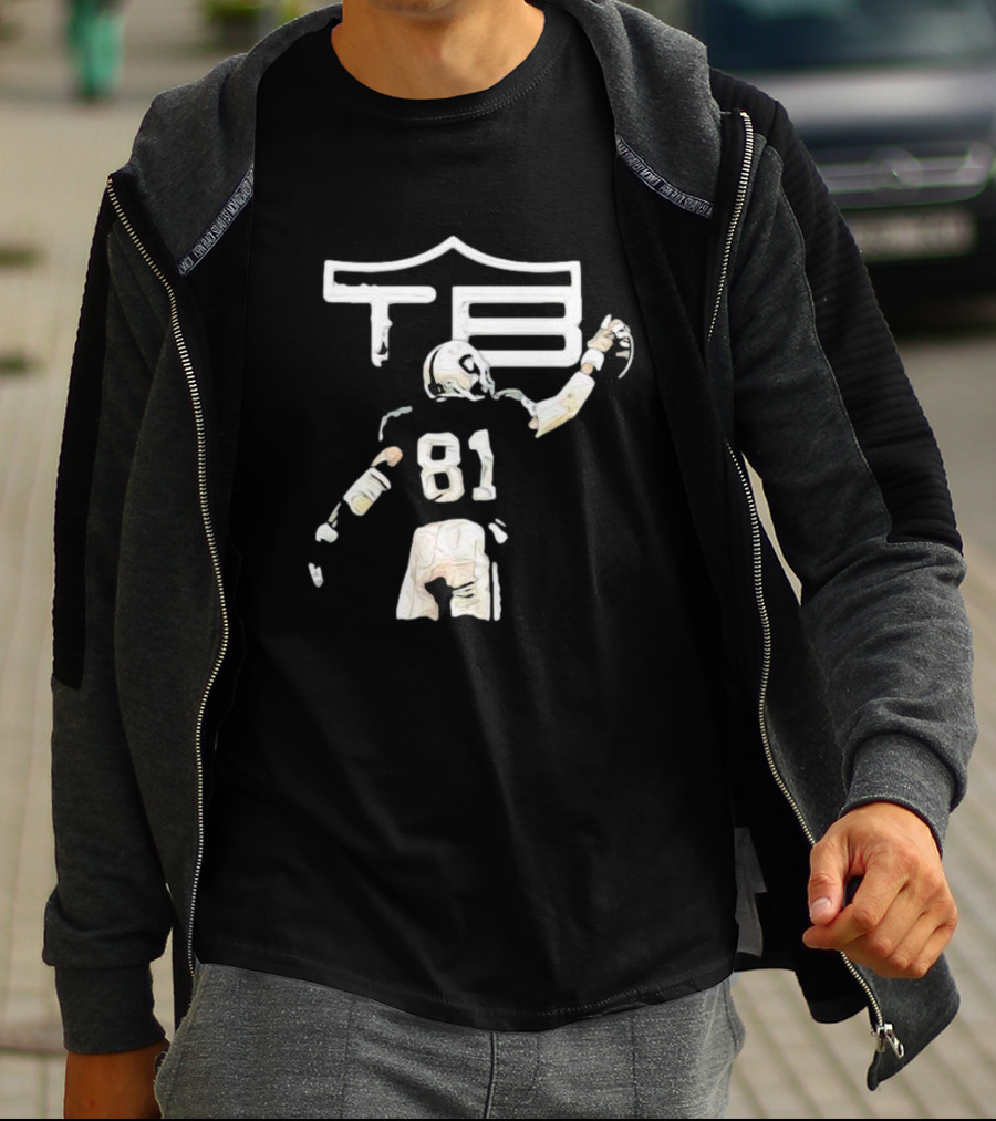 Raiders Tim Brown TB81 Football Legend T-Shirt