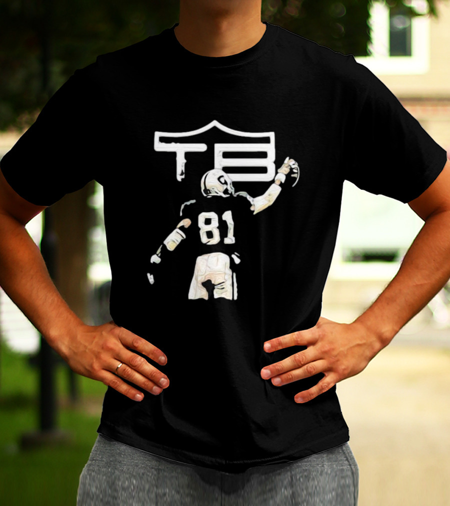 Raiders Tim Brown TB81 Football Legend T-Shirt